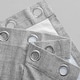 preview thumbnail 35 of 35, Exclusive Fabrics Vintage Thermal Cross Linen Weave Max Blackout Grommet Curtain (1 Panel)