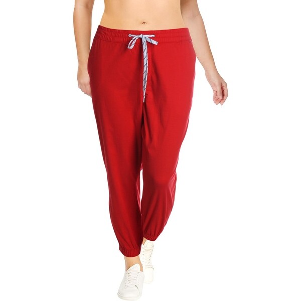 Levi's Womens Jet Set Jogger Pants Drawstring Pull On - Red. Opens flyout.