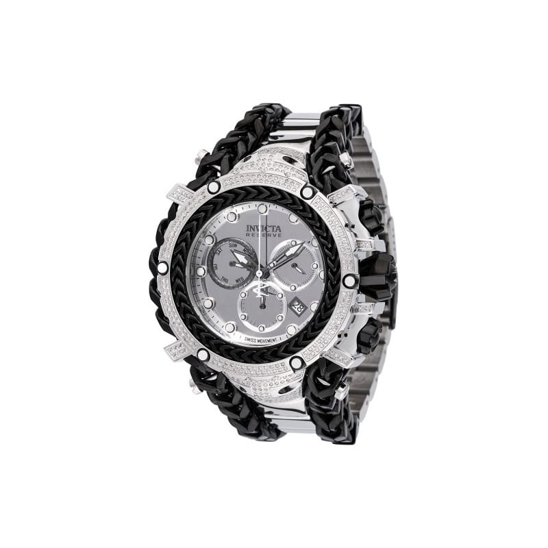 Invicta Men's 48417 Gladiator Quartz Chronograph Silver Dial Watch