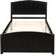 preview thumbnail 3 of 16, Durable Wood Platform Bed Perfect Blend of Support - 79.5"L X 41.7"W X 35.4"H
