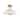 Elk Home Grenville Brushed Gold With White Shade 1 Light Semi Flush