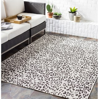 Livabliss Rowdie Indoor/ Outdoor Leopard Print Area Rug
