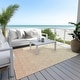 preview thumbnail 67 of 135, Machine Washable Indoor/ Outdoor Ombre Trellis Chantille Rug