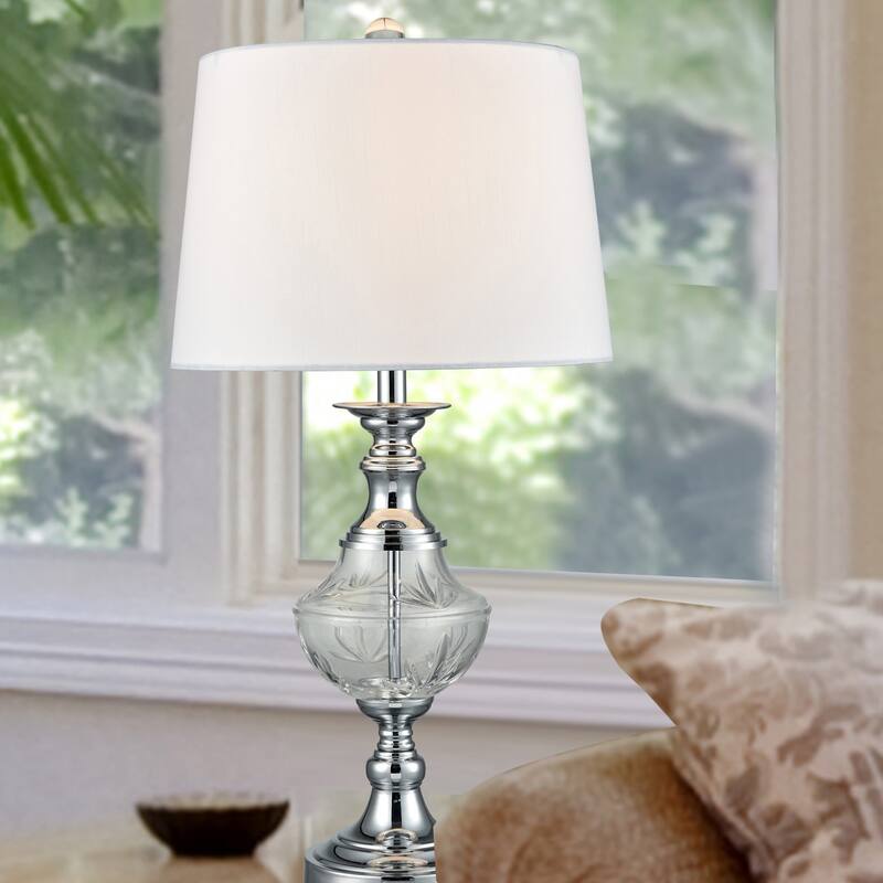 Springdale 26"H Frosted Murray Crystal Table Lamp