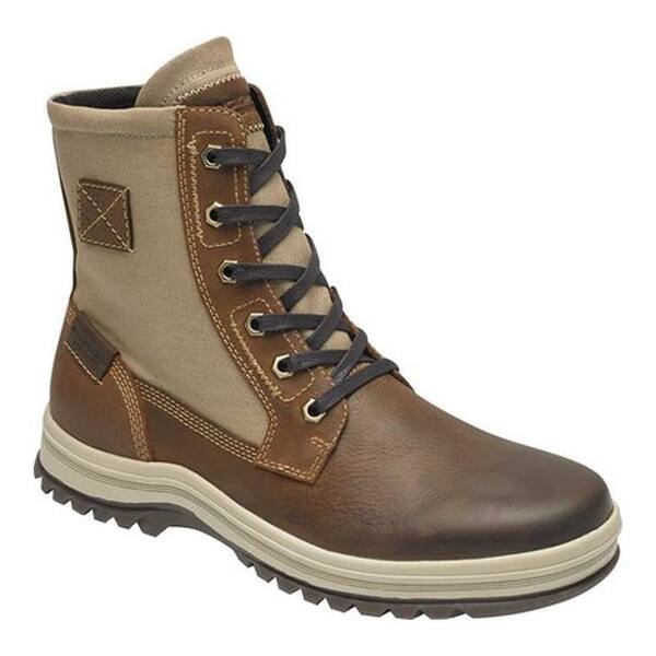 Shop Rockport Men S World Explorer Tall Winter Boot Tan Leather