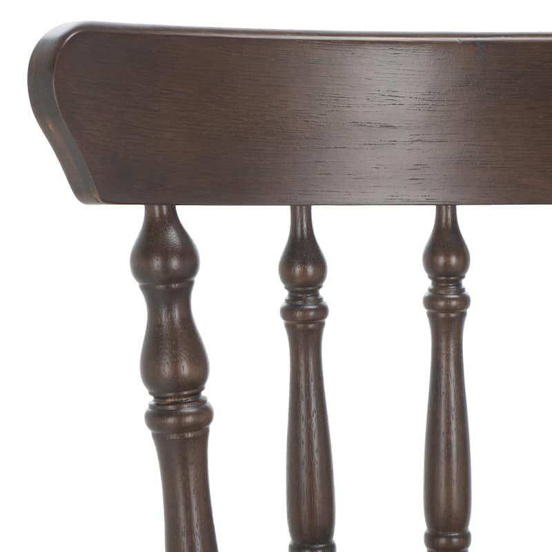 SAFAVIEH HOME Coralyn Caprail Dining Chair (Set of 2) - 17"W x 20"D x 34"H