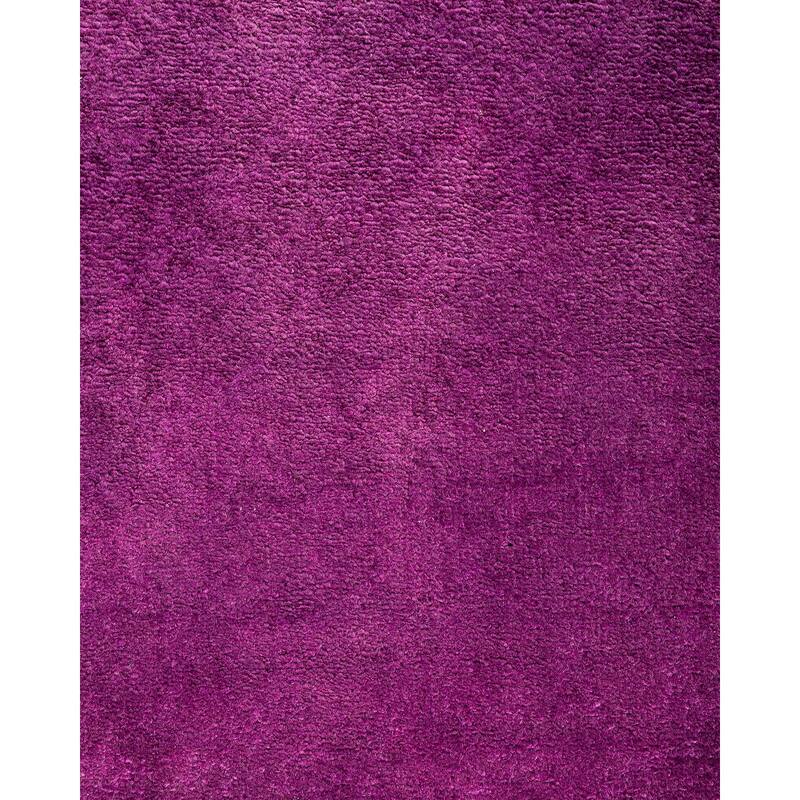 Vibrance One-of-a-Kind Hand-Knotted Runner Rug - Pink, 2' 7" x 13' 9" - 2' 7" x 13' 9"