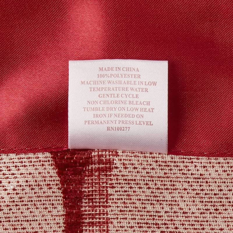 Violet Linen Deluxe Chenille Jacquard Circle's design, 60" x 15", Straight, Rod Pocket Curtain Valance