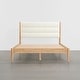 preview thumbnail 15 of 17, Spruce & Spring Mason Upholstered Platform Bed Frame with Headboard