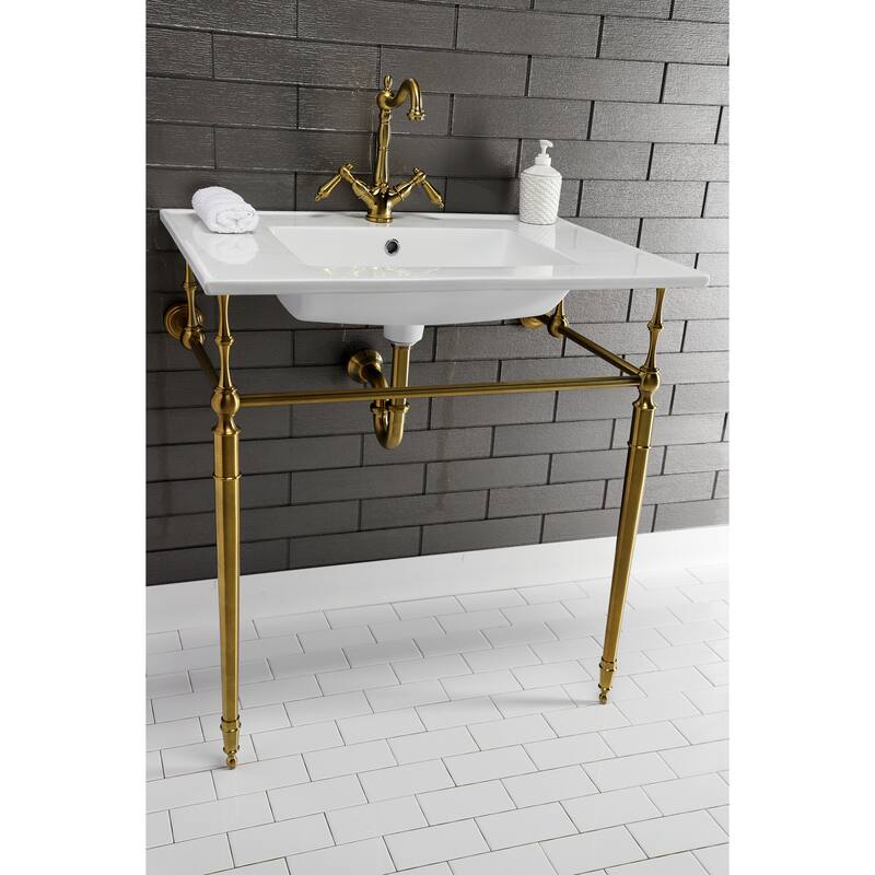 Kingston Brass Edwardian Brass Console Sink Legs