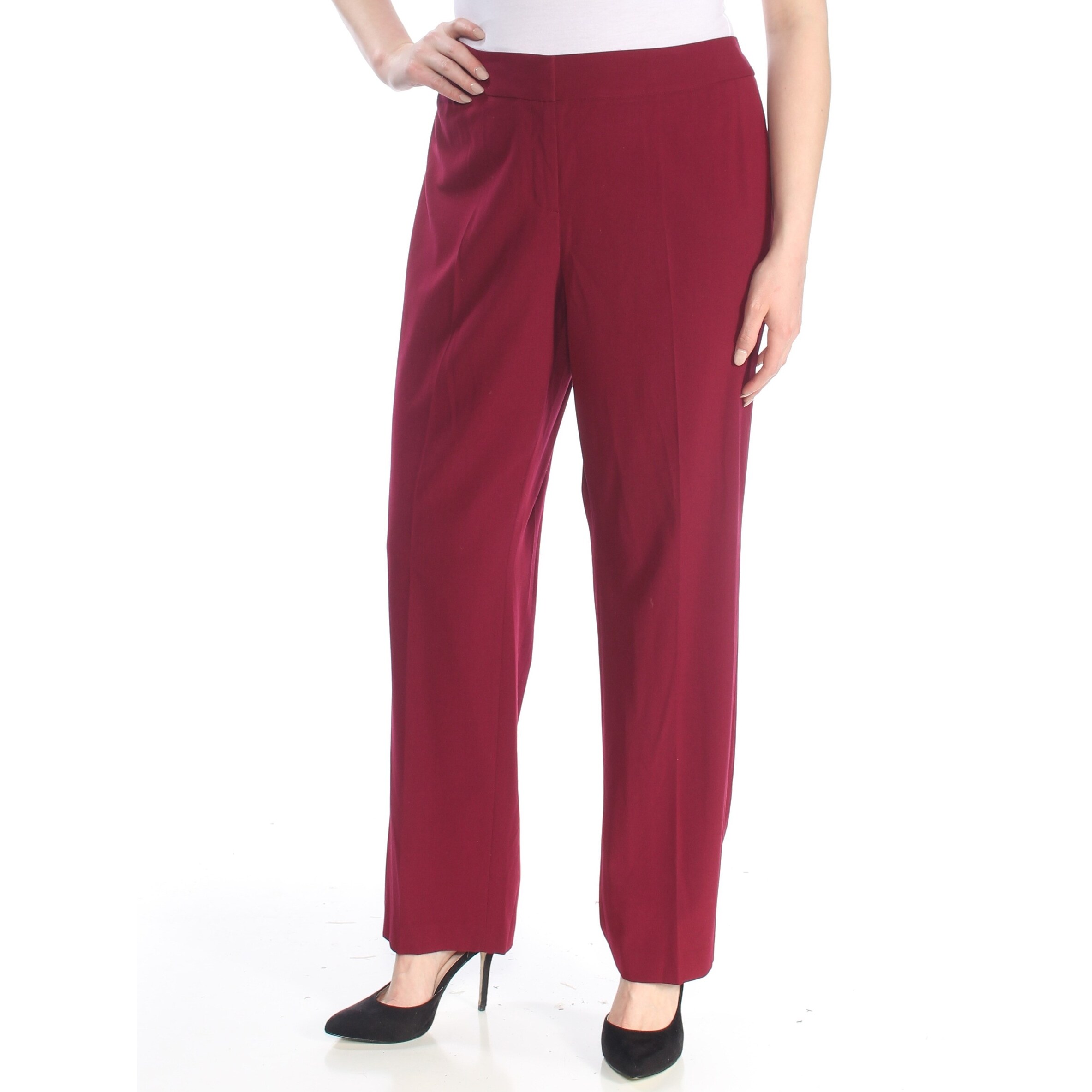 maroon work pants