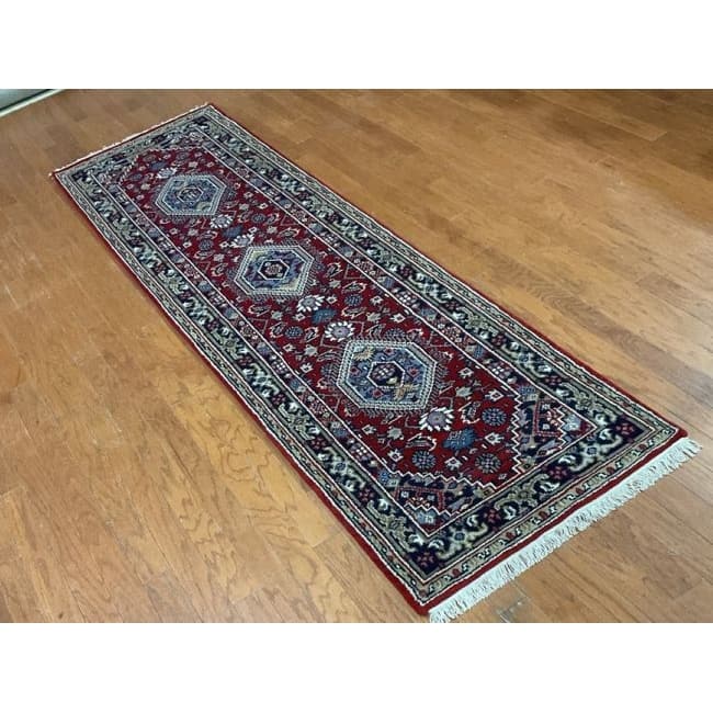 HERAT ORIENTAL Handmade Bidjar Wool Rug - 2'9x10' - 2'9 x 10'