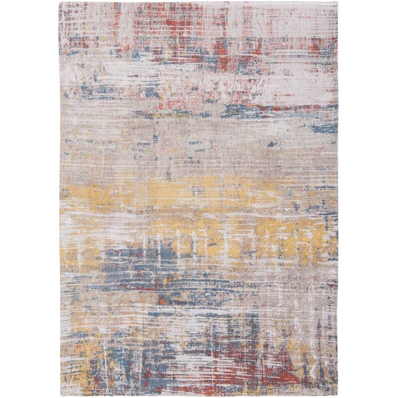 Hanom Geometric Abstract Modern Non Skid Woven Area Rug By HomeRoots - 48' X '48' X '0.12