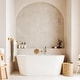 preview thumbnail 17 of 40, Wall Mounted Tub Faucet with Hand Shower Tub Filler Faucet Set