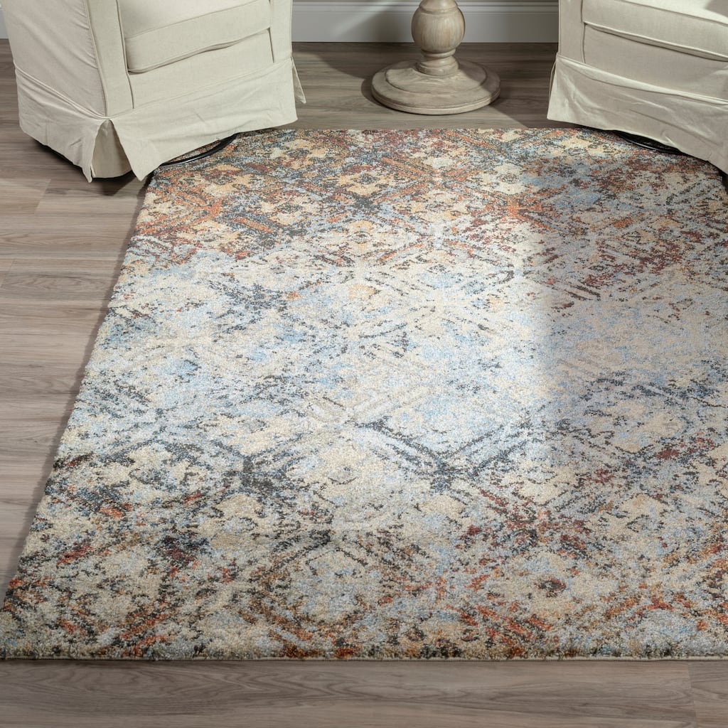 Addison Plano Moroccan Boho EARTH Area Rug
