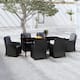 Option Black 78.7" x 39.4" x 29.1" 7-Piece
