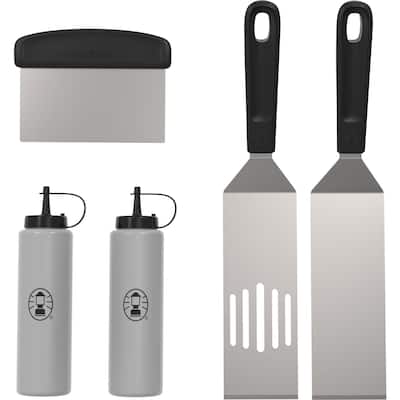 Coleman Coleman Flat Top 5-Piece BBQ Griddle Tool Kit