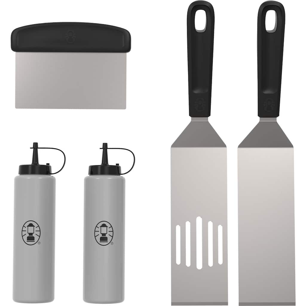 Coleman Coleman Flat Top 5-Piece BBQ Griddle Tool Kit