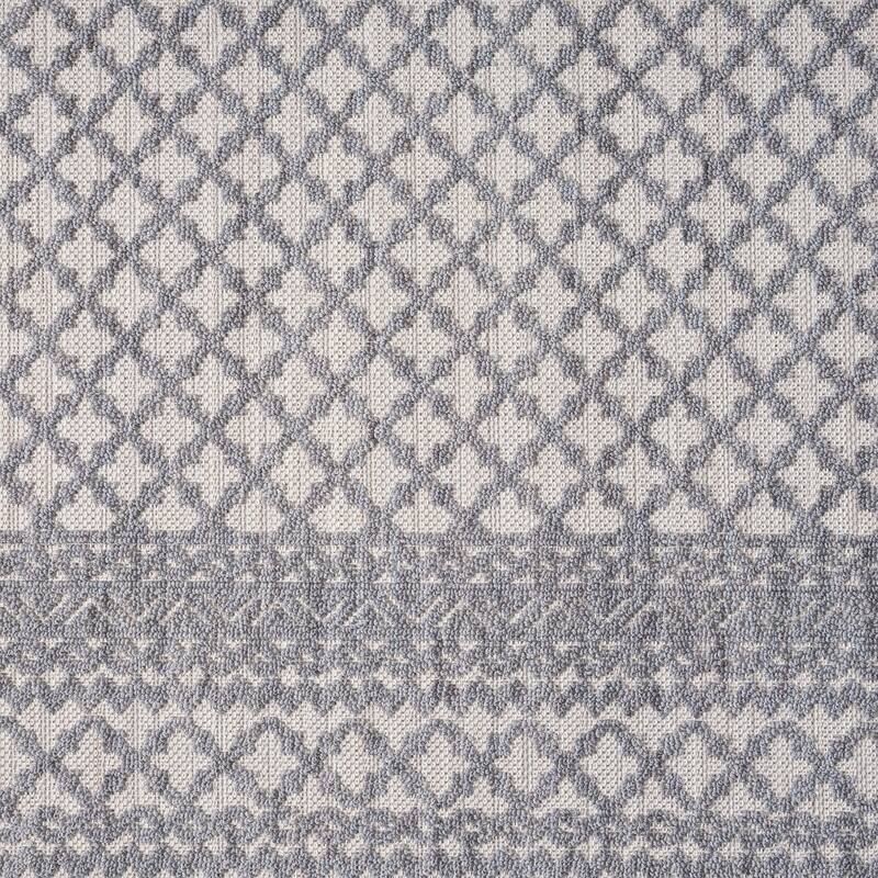 Wron Contemporary Geometric Performance Indoor/Outdoor Area Rug by Sevita