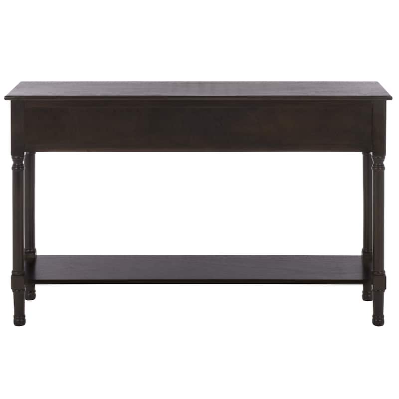 SAFAVIEH Macie 3-Drawer Console Table - 47.3" W x 13" L x 29.5" H - 47.3" W x 13" L x 29.5" H - 47"W x 13"D x 30"H