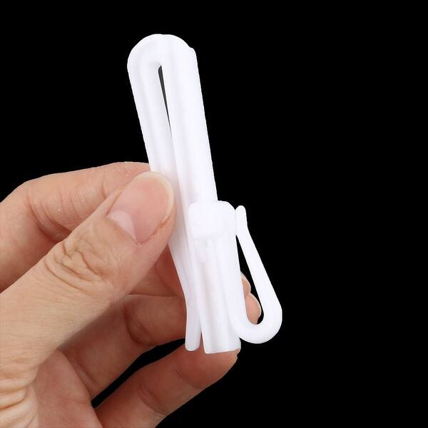 Shop Hotel Dormitory Plastic Curtain Drapery Tassel Holder Hanger
