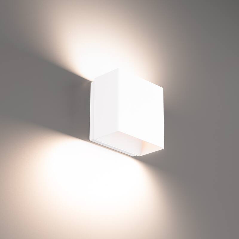 Boxi 5in LED Wall Sconce 3-CCT 2700K-3000K-3500K