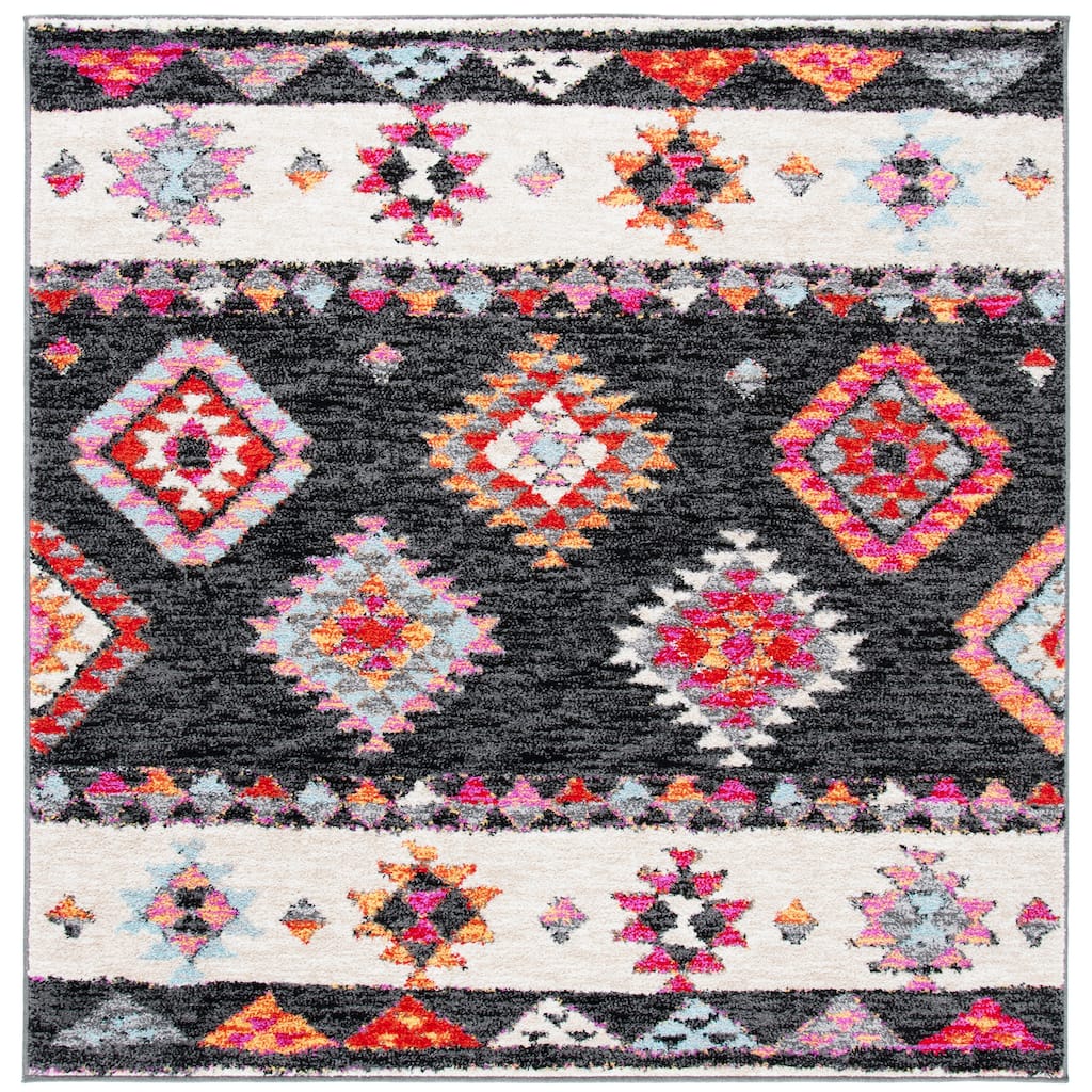 SAFAVIEH Adirondack Jonne Moroccan Boho Rug - 6' Square