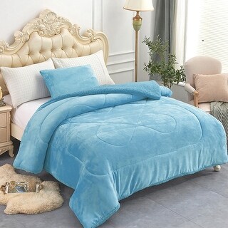 Teal sherpa comforter store