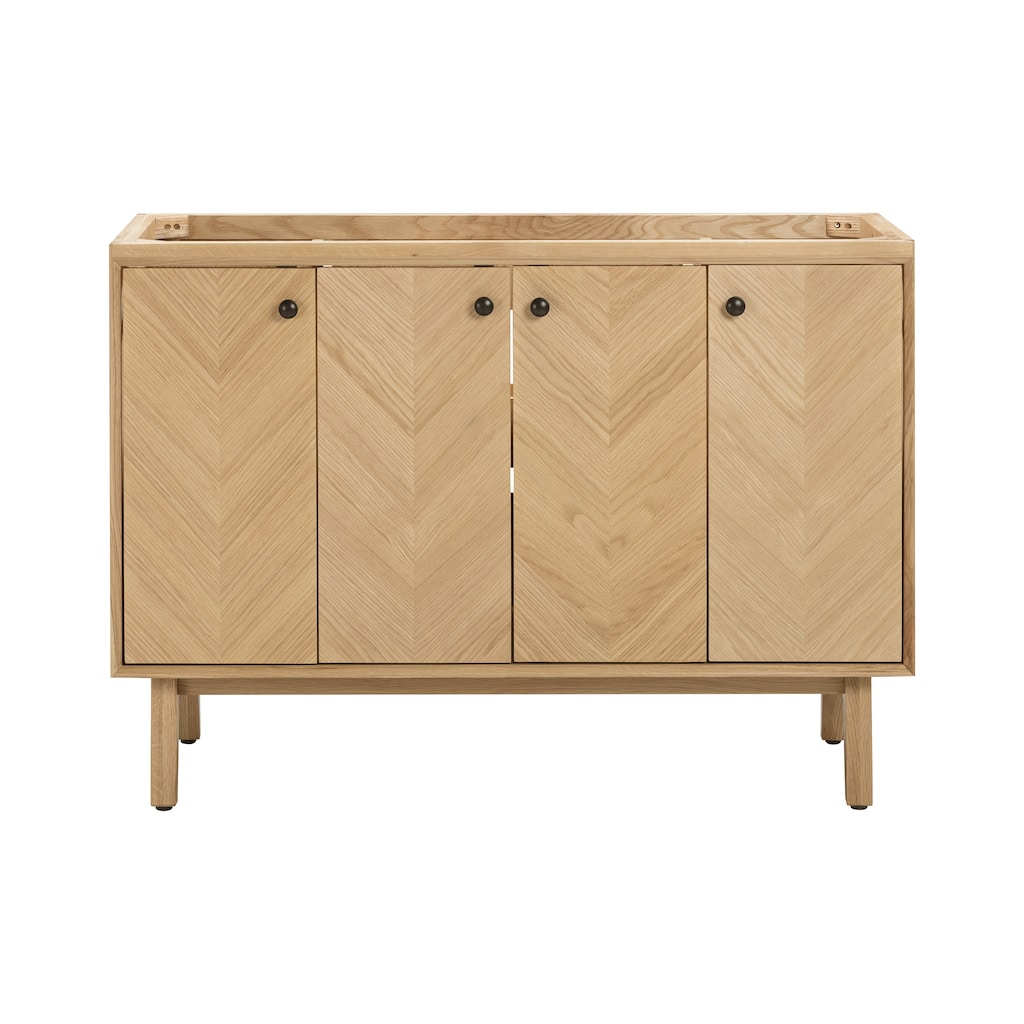 Avanity Adele 48 in. Vanity Only in Natural Oak finish