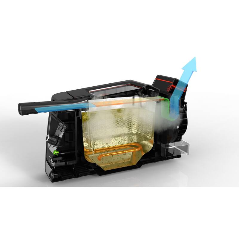 Tfal Advanced Odorless Deep Fryer With Immersion Element, 3.5 L Oil