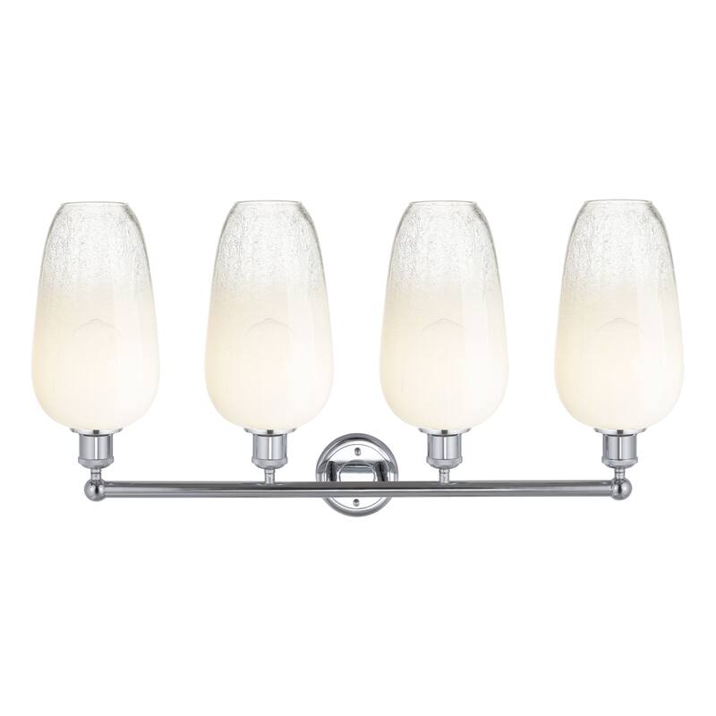 Innovations Lighting Endless Possibilities Edison - Brookhaven Flute - 4 Light 34" Bath Vanity Light
