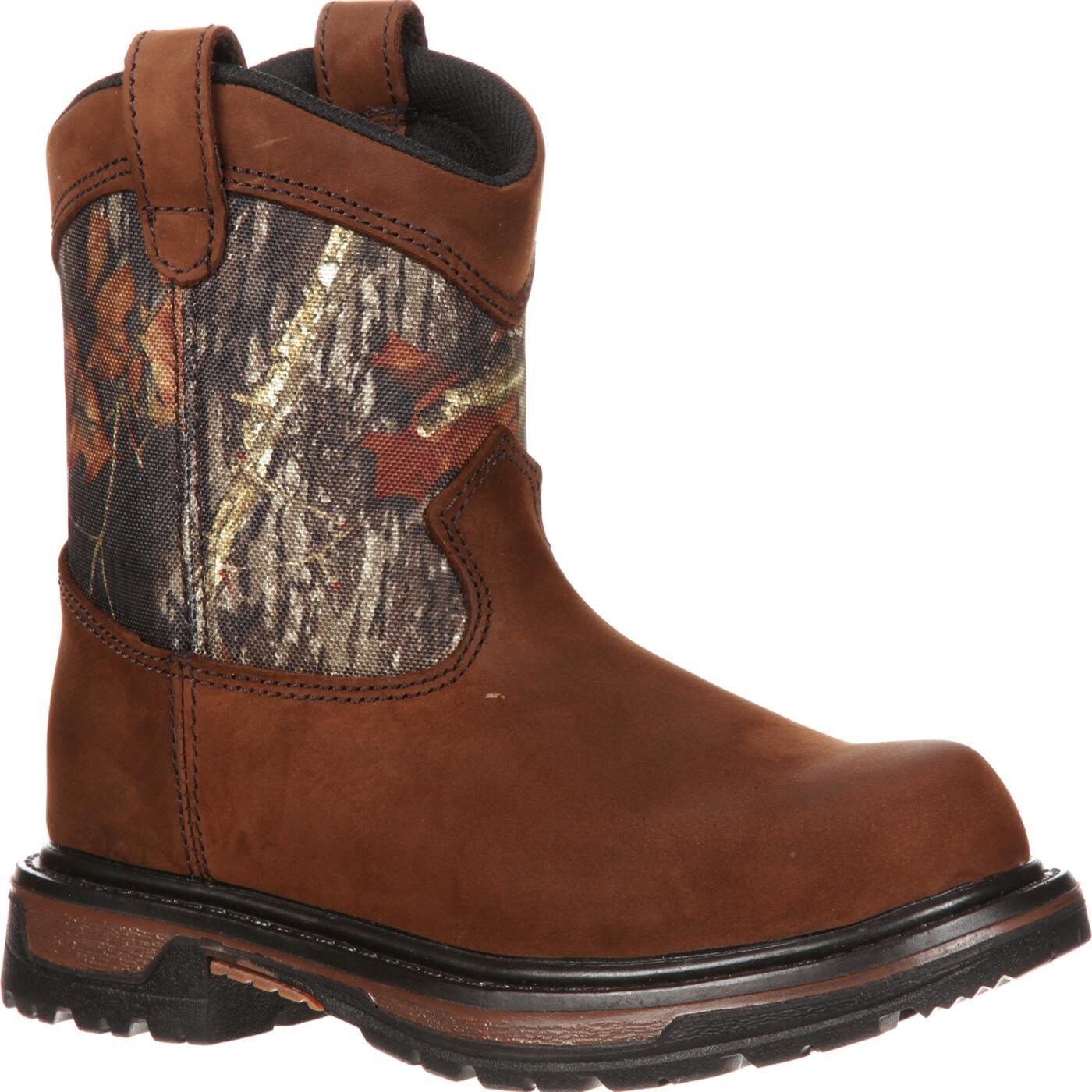 rocky wellington work boots