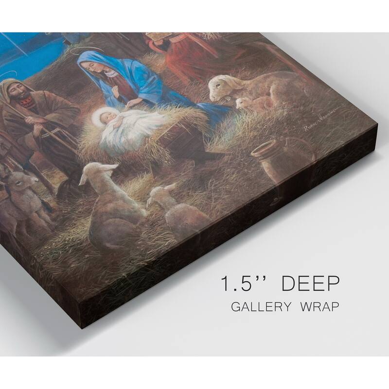The Nativity-Premium Gallery Wrapped Canvas - Ready to Hang