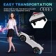 preview thumbnail 3 of 8, Kids Audi RS E-tron 12V Electric Ride-On Car with Remote Control, 3.1 MPH, 4-Wheel Suspension, Music, Horn, for Ages 3-5