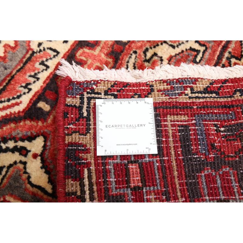 ECARPETGALLERY Hand-knotted Sarabi Red Wool Rug - 9'11 x 12'7