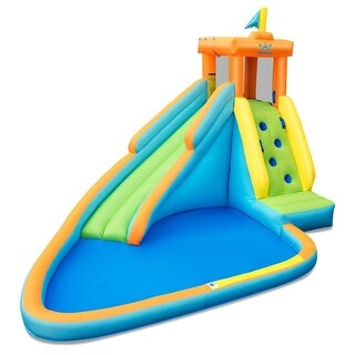 Inflatable Water Slide Kids Bounce House Castle - Multi - Bed Bath ...