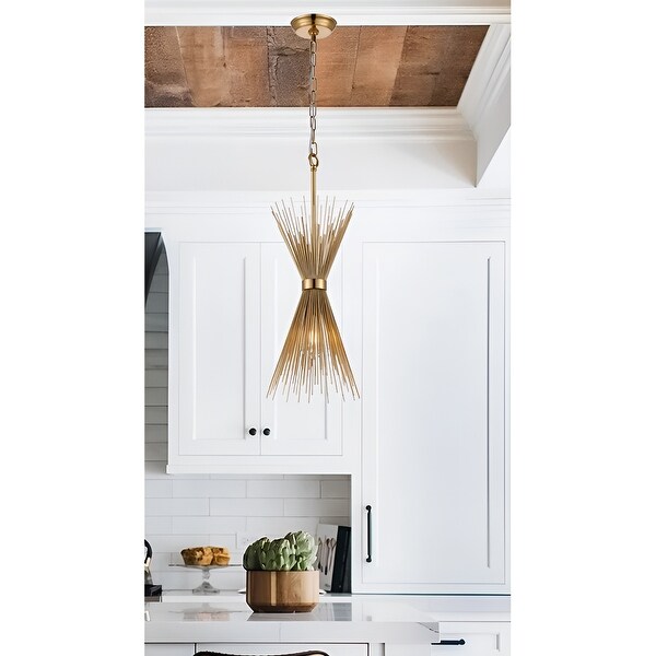 Spike pendant light top