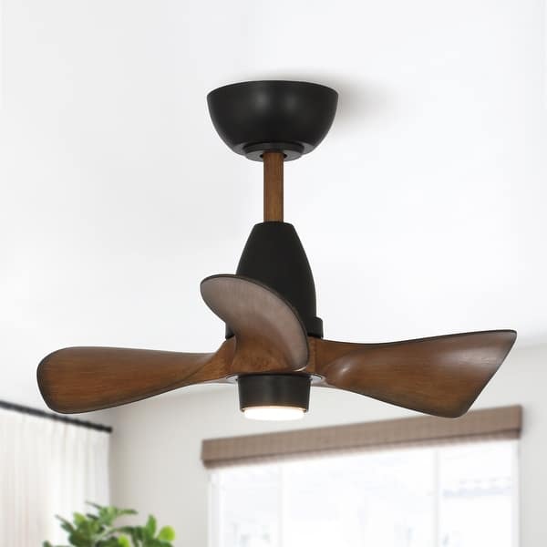 slide 2 of 8, 28-in Reversible 3-Blade Ceiling Fan with Remote Control