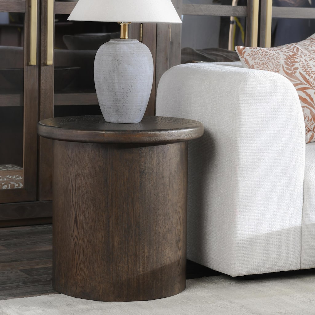 Classic Home Runa 22" Wood End Table