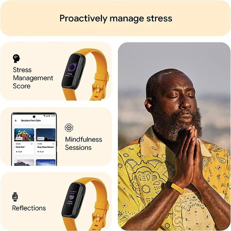 Fitbit Inspire 3 Lilac Bliss Fitness Tracker- FB424BKYWUS