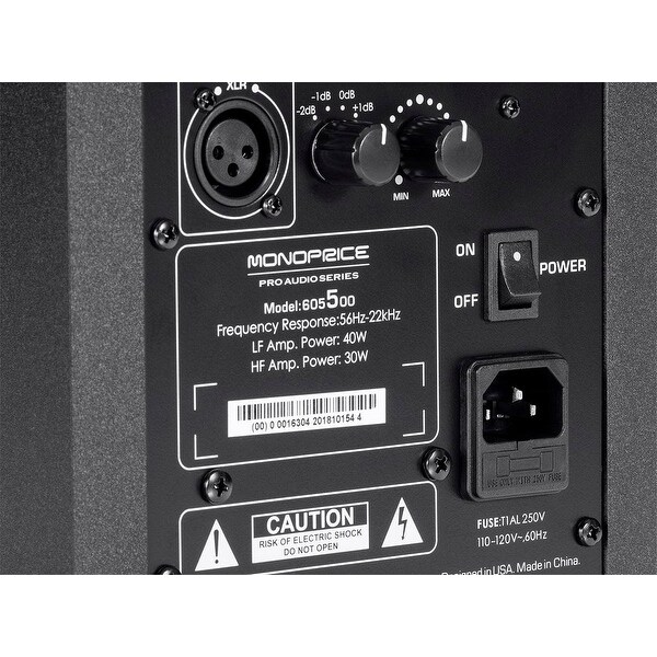 monoprice 5 inch studio monitor