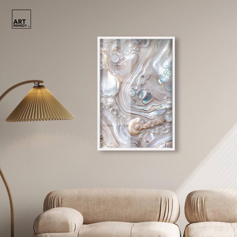 Fluid Preciousness II Shadowbox by Art Remedy