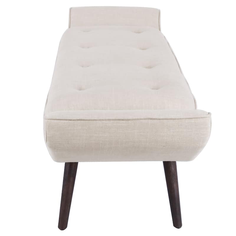 NPD Furniture Newcastle Fabric Tufted Bench