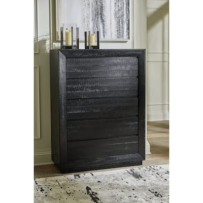 Signature Design by Ashley Londer Black Chest of Drawers