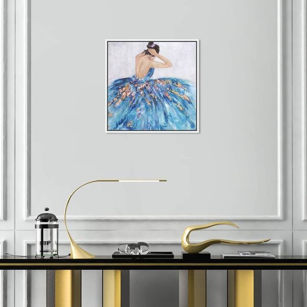 princess dress frame Gorgeous Details, Marriage Princess Dress " Gorgeous Details, Marriage Princess Dress Glam White " by Oliver Gal Painting Print Gold Framed Paper 45"