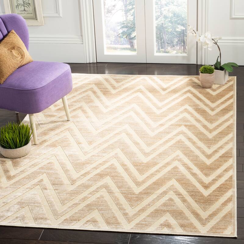 SAFAVIEH Paradise Trees Modern Viscose Rug