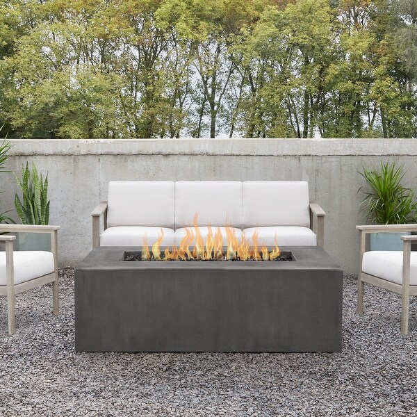 Gas fire pit table set clearance 2025