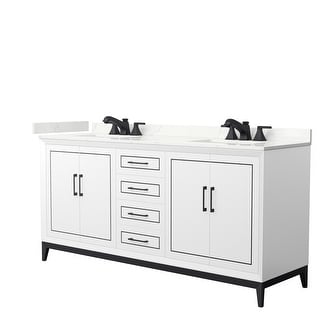 Marlena 72-inch Double Vanity, Quartz Top - Bed Bath & Beyond - 39583947