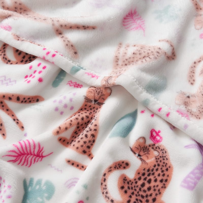 Juicy Couture Plush Baby Throw Blankets