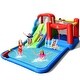 preview thumbnail 1 of 9, Costway Inflatable Water Slide Kids Jumping Bounce Castle Splash Pool - See Details See Details - 5-7 Years